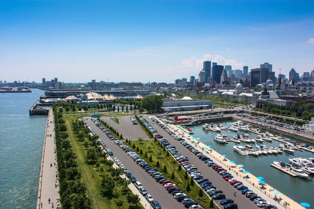 Montreal Old Port -yachts