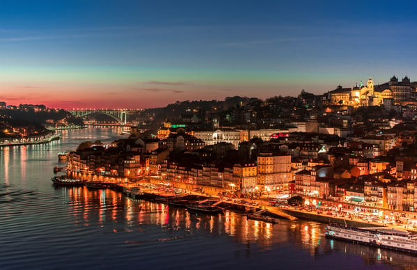 Porto Portugal Evening